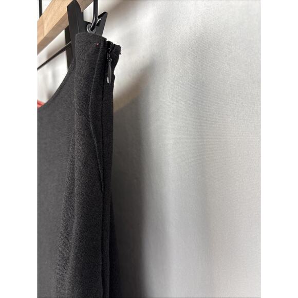 Basil & Maude Beaded Maxi Skirt Womens 10 Black Embellished Butterfly Boho Artsy - Picture 6 of 11